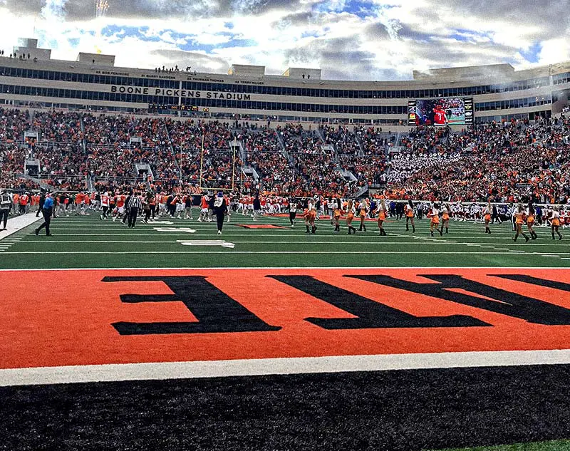 players on the field