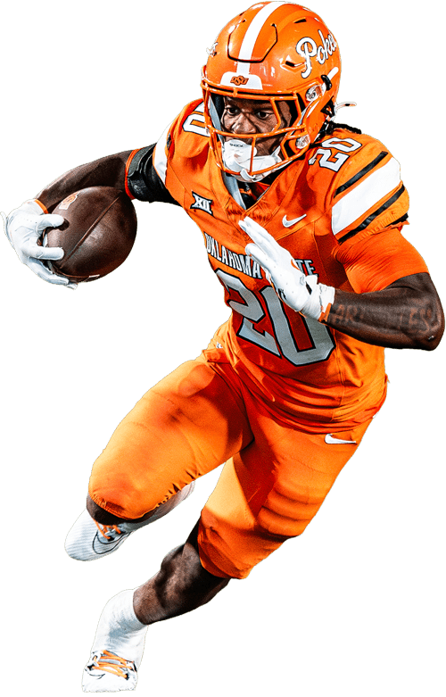 football player running